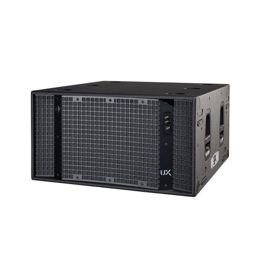 UX218A Corneta sub bajo, amplificada, posee 2-18", 1700Wrms
