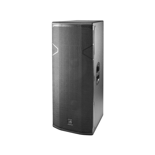 VANTEC215A Corneta full rango amplificada, posee 2-15", 1-1", 2250Wrms. Bluetooth