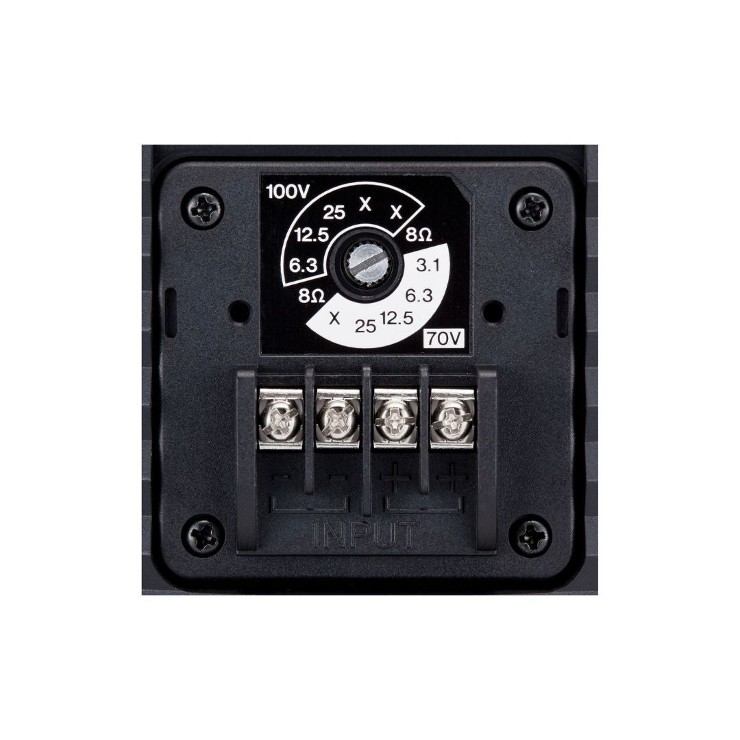 VS6 Corneta de montaje superficial,  6.5", 50W, transf 70V, color negro