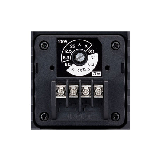 VS6 Corneta de montaje superficial,  6.5", 50W, transf 70V, color negro